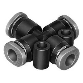 Festo - Raccordo a X con innesti rapidi per tubi d