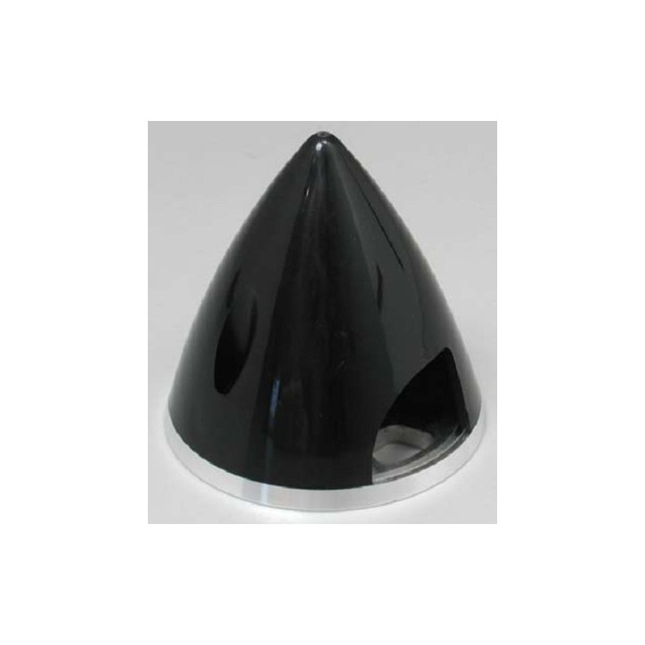 Ogiva in  Nylon NERA con Fondello in ALLUM.51 mm