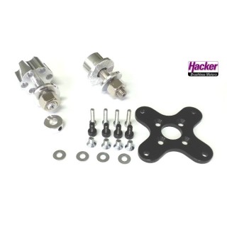 Hacker - Mounting set complete for A50-V3/V4
