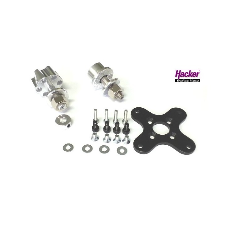 Hacker - Mounting set complete for A50-V3/V4