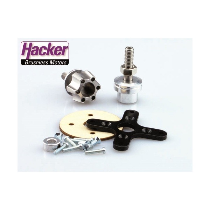 Hacker - Mountingset complete for A30-M/L/XL-V3