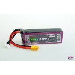 Hacker - Batteria TopFuel LiPo 20C ECO-X 2400mAh 4