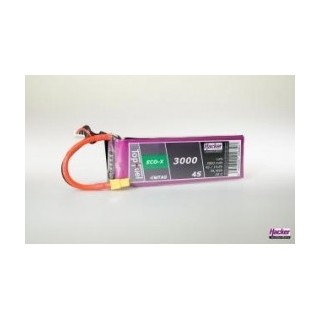 Hacker - Batteria TopFuel LiPo 20C ECO-X 3000mAh 4