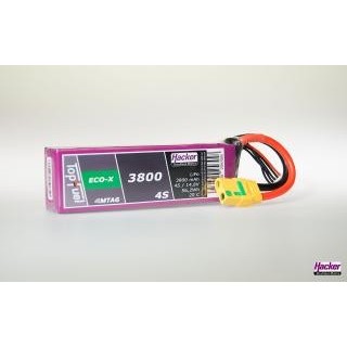 Hacker - Batteria TopFuel LiPo 20C ECO-X 3800mAh 4