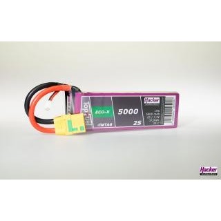 Hacker - TopFuel LiPo 20C ECO-X 5000mAh 2S MTAG  X