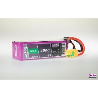 Hacker - Batteria TopFuel LiPo 20C-ECO-X 4500mAh 6