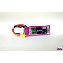 Hacker - Batteria TopFuel LiPo 25C ECO-X 1300mAh 3