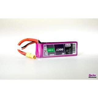Hacker -TopFuel LiPo 25C-ECO-X 1300mAh 2S XT60