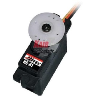 Hitec -  Servocomando  HS81 - 2,6 (4,8V)-0,12 (4,8