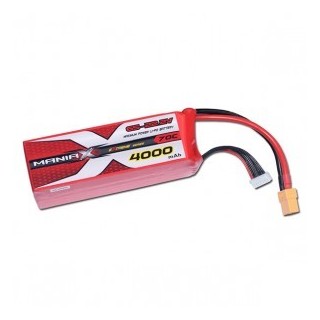 ManiaX - Batteria Power LiPo 6S 4000mAh 22.2V seri
