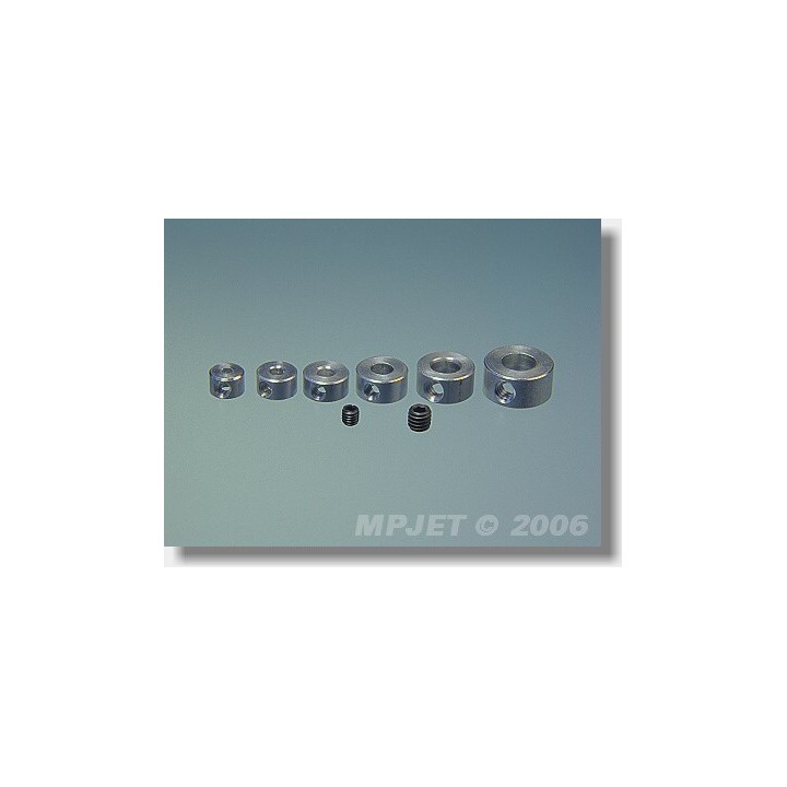 MP JET - Collarini ALLUMINIO con grano Ø 10,1  mm