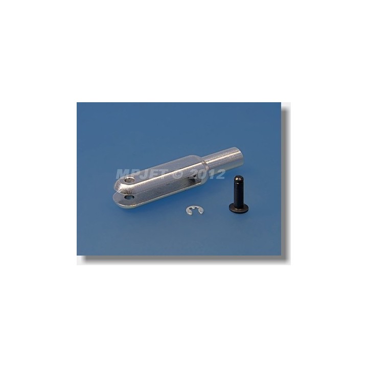 MP JET - Forcella in alluminio, lungo 23 mm, foro
