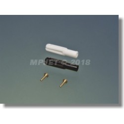 MP JET - Forcelle nylon lunghe 30mm  pin ø 2 , M3