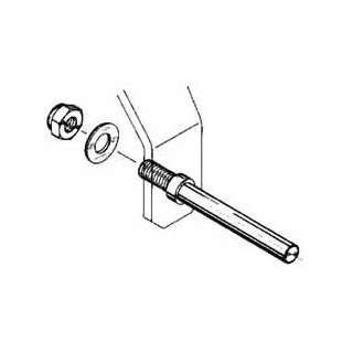 MP JET - Mozzi per carrello asse 6 mm 2 pz
