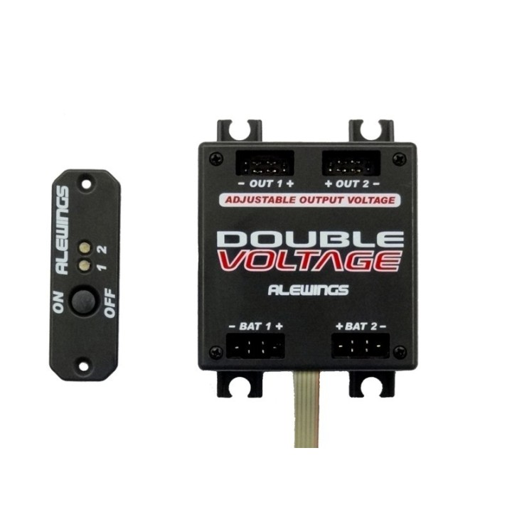 ALEWINGS - Double Voltage 5-7,4V 20+20A