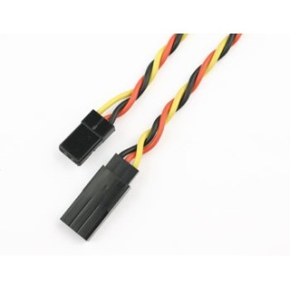 Prolunga servo JR/Hitec 20 cm intrecciata 22awg-0,