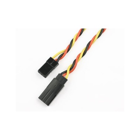 Prolunga servo JR/Hitec 20 cm intrecciata 22awg-0,