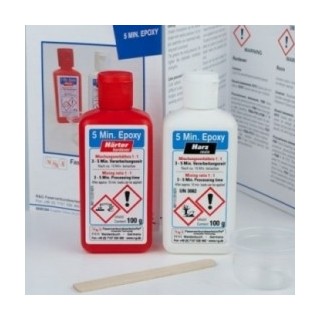 R&G - Colla epoxi 5 minuti 100g.