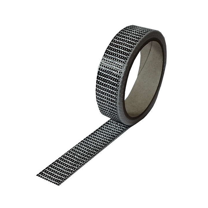 R&G - Nastro carbonio unid. 125 gr/mq 25 mm x 5 mt