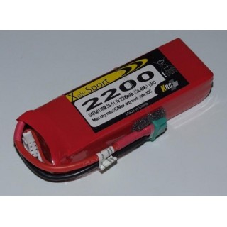 RCS - Batteria Lipo Xell-Sport 11.1V 2200MAH 3S 30