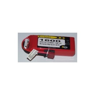 RCS - Batteria Lipo Xell-Sport 11.1V 1600MAH 3S 30