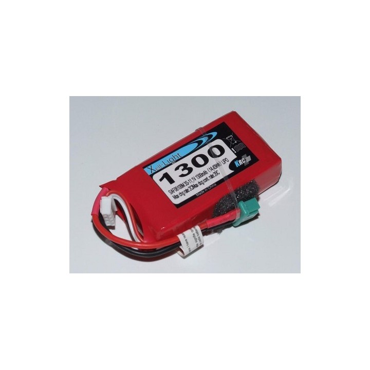 RCS - Batteria Lipo Xell-Light 11.1V 1300MAH 3S 20