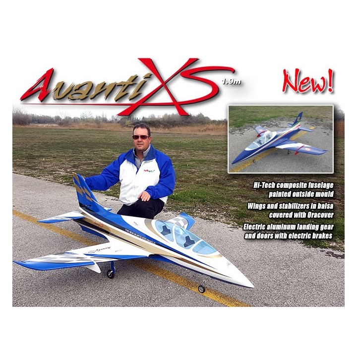 Sebart -Avanti XS  NEW BLUE Style + L. gear for P6