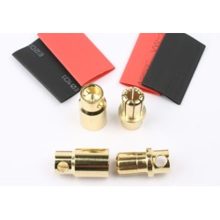 Spinotti dorati 8,0 mm (2 coppie)