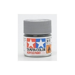 TAMIYA - MINI X-11 Chrome Silver