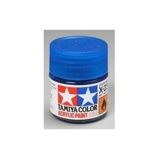 TAMIYA - MINI X-23 Clear Blue