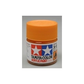 TAMIYA - MINI X-6 Orange