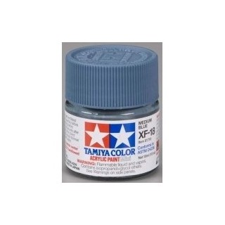 TAMIYA - MINI XF-18 Medium Blue