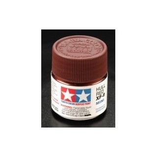 TAMIYA - MINI XF-9 Hull Red