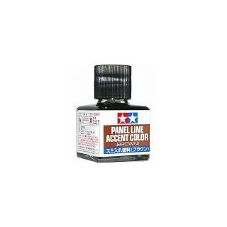 TAMIYA - PANEL ACCENT LINE Brown - (40ml)