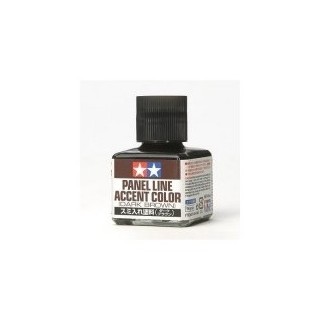 TAMIYA - PANEL ACCENT LINE Dark Brown - (40ml)