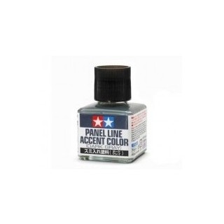 TAMIYA - PANEL ACCENT LINE Dark Gray - (40ml)