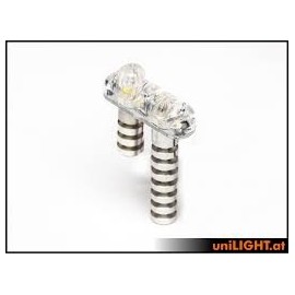 UniLIGHT - DUAL8-080 8W Navigation & Strobe, 8mm R