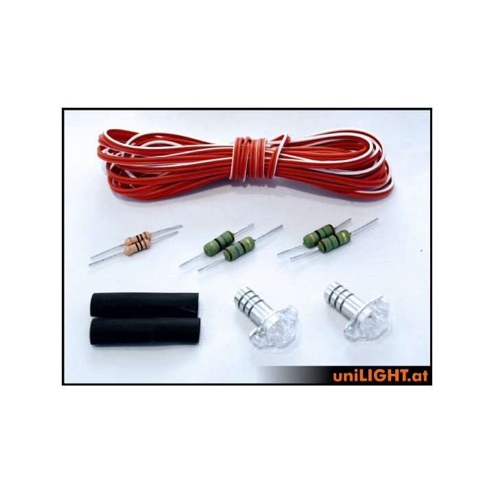 UniLIGHT - MINIX-035-NAVSET  SET 3W Navigation, SH