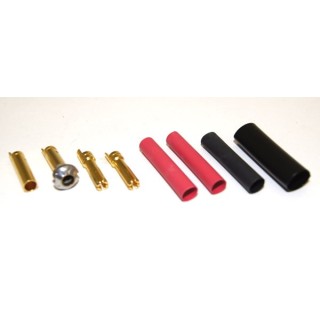 Jeti - Spinotti dorati 4,0 mm Anti Spark