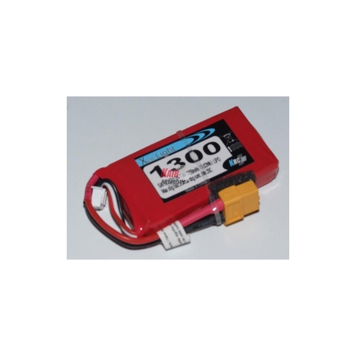 Rcs - Lipo Xell-Sport 7.4V 1300MAH 2S 20C XT60