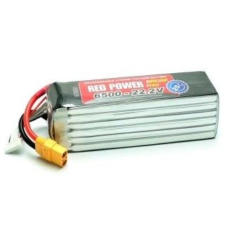Red Power - Batteria LiPo 6 S  SLP 6500 mAh  25-50