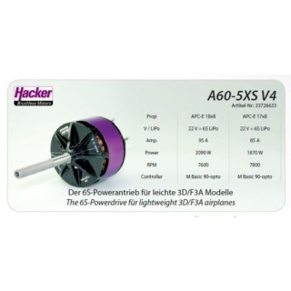 Hacker -  A60-5XS V4  28-Pole 420Kv