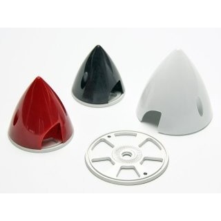 Ogiva in  Nylon NERA con Fondello in ALLUM.70 mm