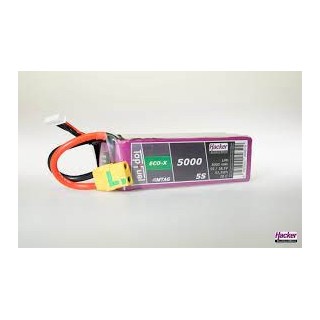 Hacker - TopFuel LiPo 20C-ECO-X 5000mAh 5S MTAG