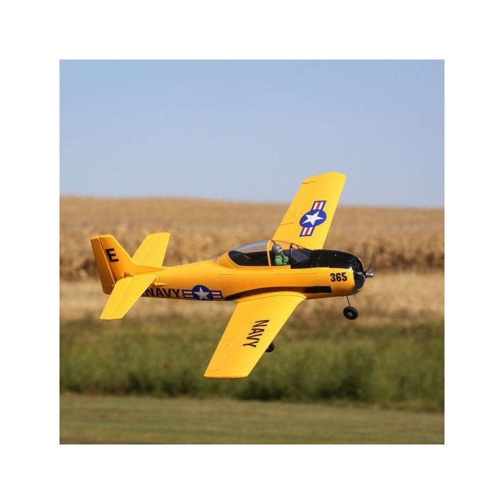 E-flite - E-flite T-28 Trojan 1.1m BNF Basic with