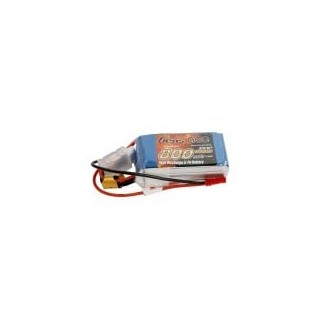 Gens ace - Batteria lipo 800MAH 11.1V 45C 3S1P JST