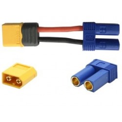 Adattatore - XT60 Maschio - Femmina EC5