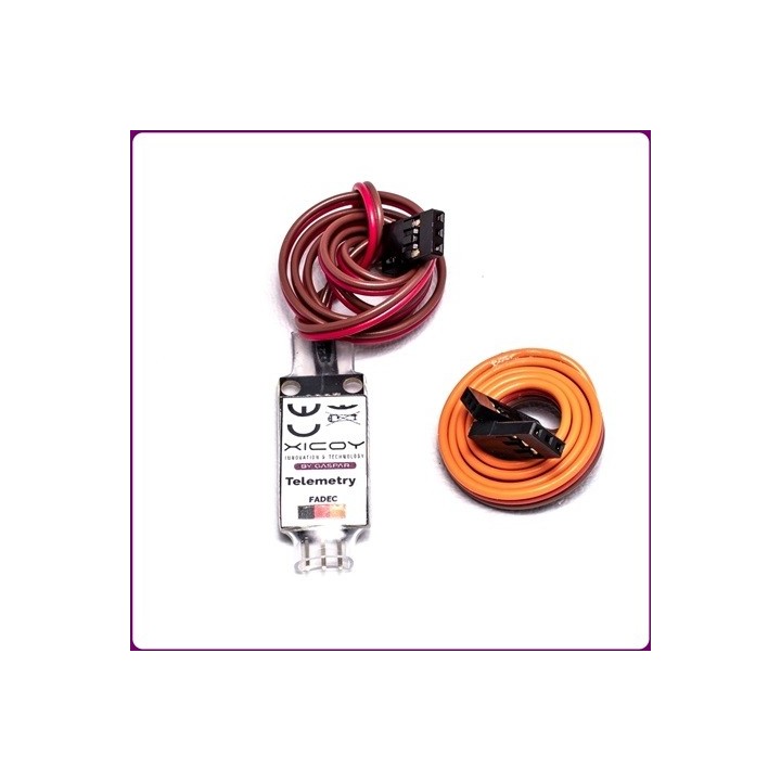 Xicoy - TeleX - Telemetria per Futaba, Jeti, MPX,