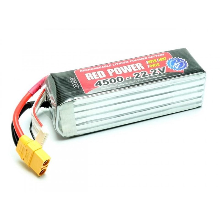 Red Power - Batteria Lipo 6S  SLP 4500 25/50C