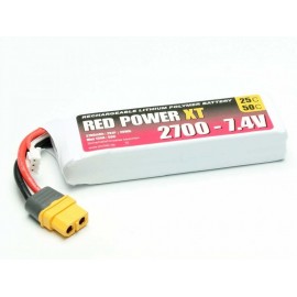 Red Power XT - Batteria LiPo 2700mAh  50C 2S - XT6
